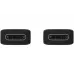 Töltő- és szinkronizáló kábel Samsung USB-C - USB-C, Black (EP-DN975BBRGRU)
