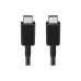 Töltő- és szinkronizáló kábel Samsung USB-C - USB-C, Black (EP-DN975BBRGRU)