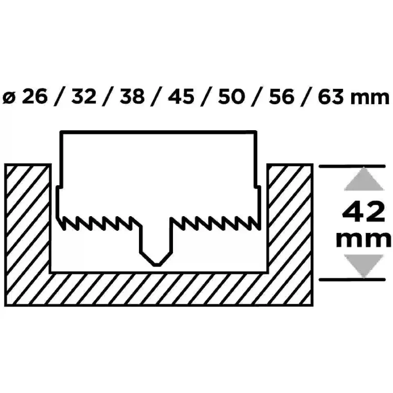 coroa de madeira Graphite (56T750)