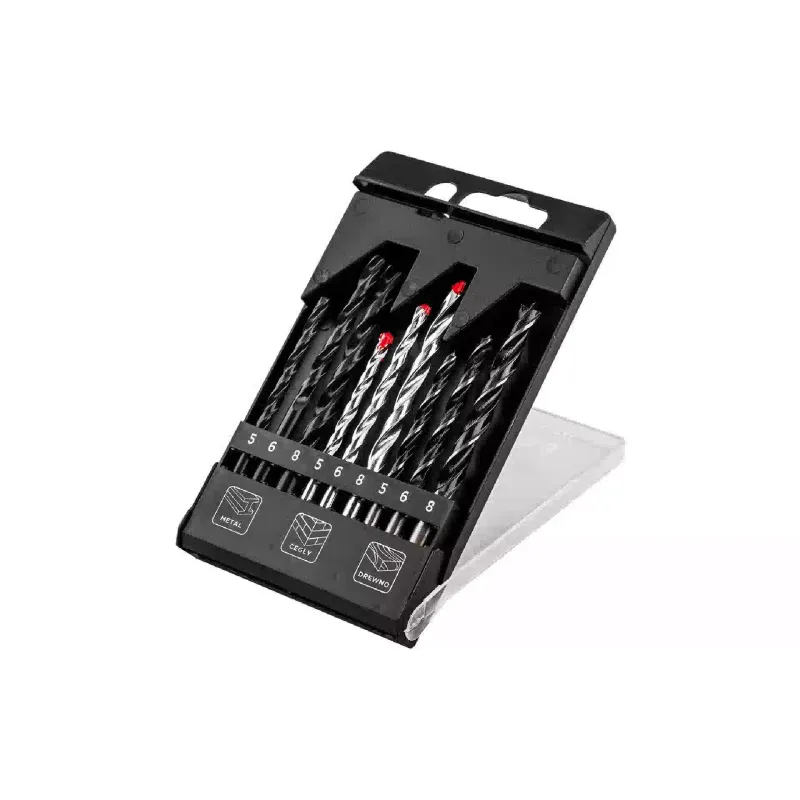 Set of drill bits for metal and brick Graphite (54T431), 5 - 6 mm