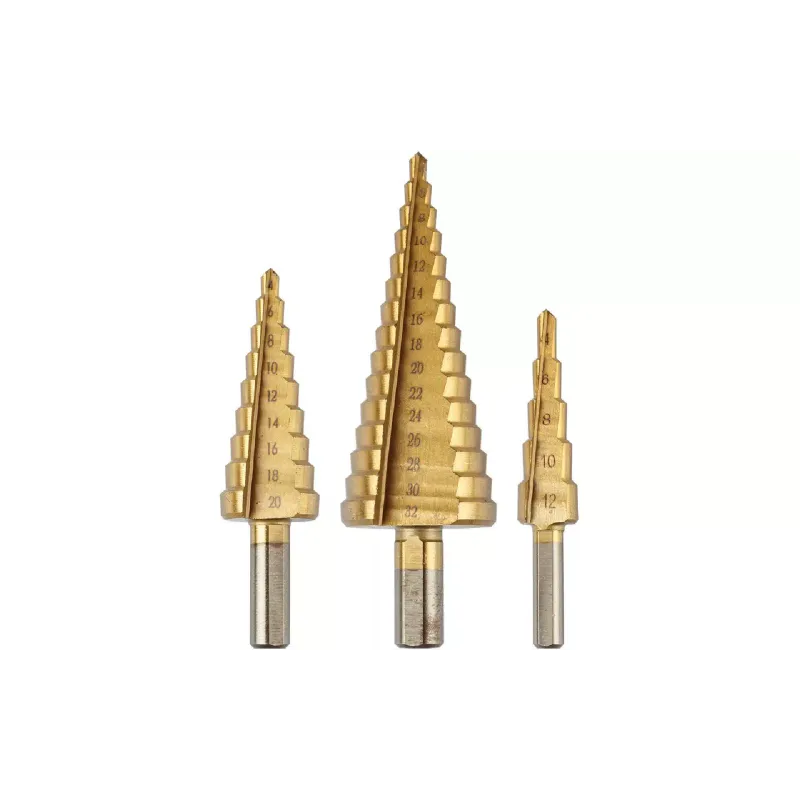 Step drill Graphite (54T300), 4 x 12/20/32 mm