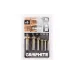 Conjunto de brocas cônicas para fresagem Graphite (54T427) Conjunto de brocas cônicas para fresagem Graphite (54T427)