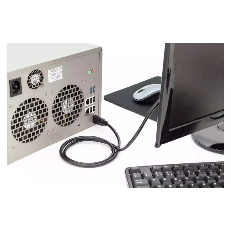 Кабел Digitus, Black (DB-330123-020-S)