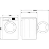 Máquina de lavar Indesit, White (IM862BMYTIMEUA)
