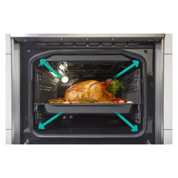 موقد سيراميك زجاجي Gorenje, Stainless steel (GECS6C70XC)