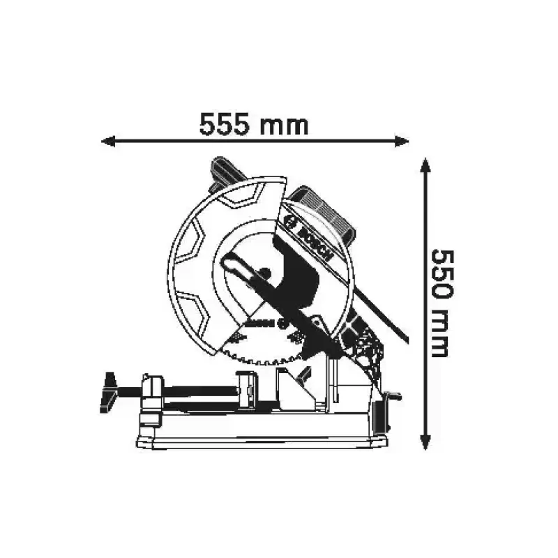 Montagesäge Bosch GCD 12 JL (0.601.B28.000)