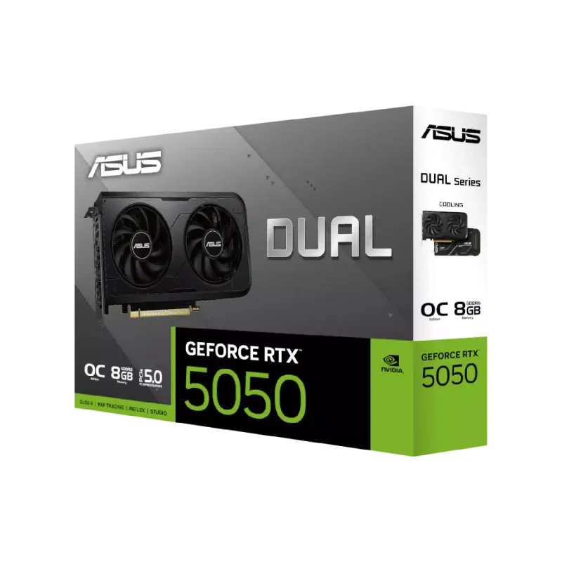Видеокарта Asus GeForce RTX5050  (DUAL-RTX5050-08G)