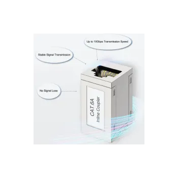 З'єднувач кручений пари Kingda Cat 6a STP RJ45 - RJ45 (KD-CB42S-C6A)