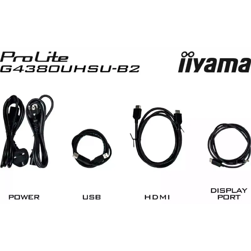 Монітор ігровий Iiyama 42.5" 4K UHD  (G4380UHSU-B2)