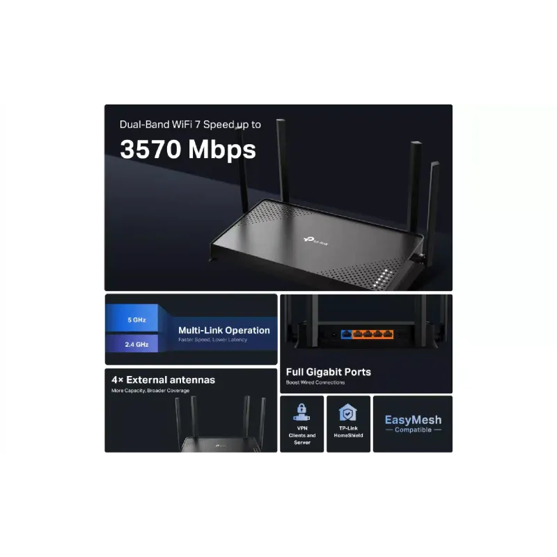 Маршрутизатор TP-Link (Archer BE220)