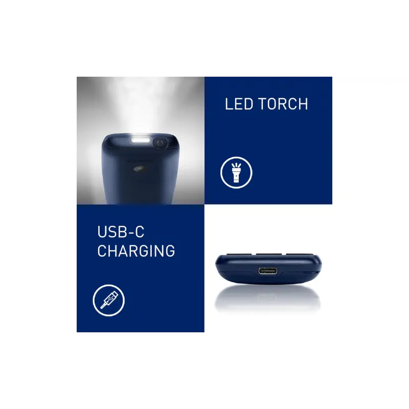 الهاتف المحمول Panasonic, Light Blue (KX-TF400EXC)