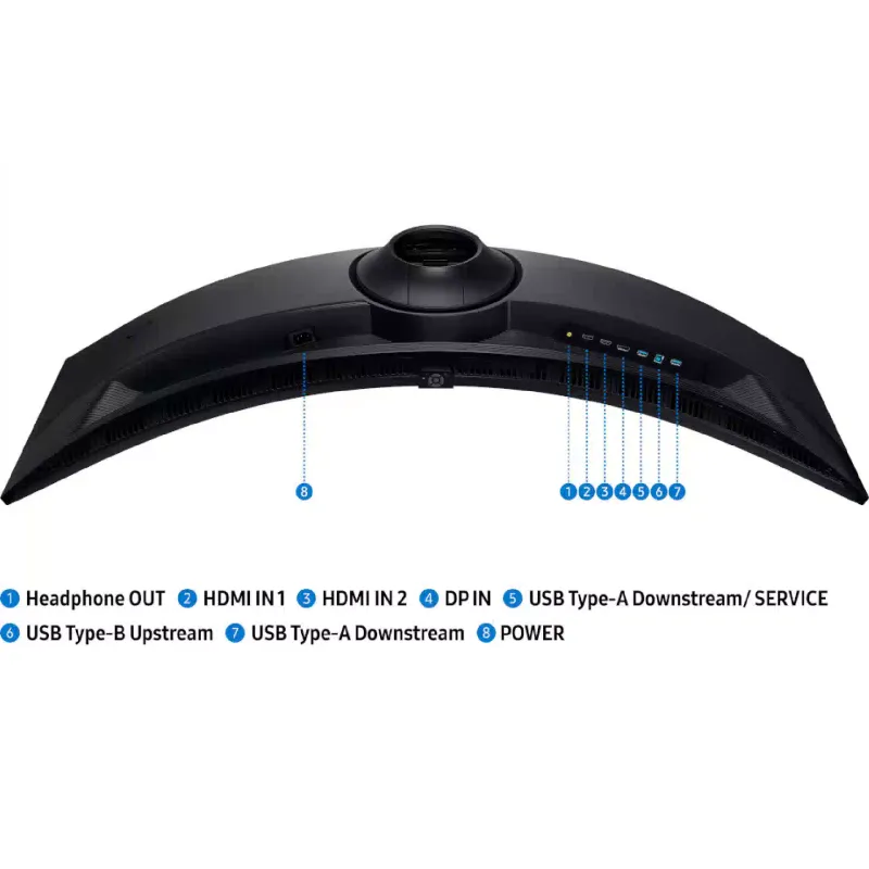 Монітор Samsung Odyssey 49" 5120x1440  (LS49FG916EIXUA)