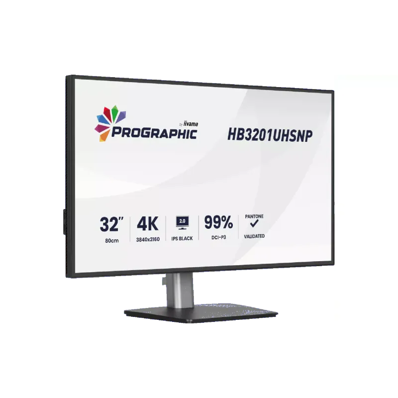 Монітор Iiyama 31.5" 4K UHD/IPS  (HB3201UHSNP-B1)