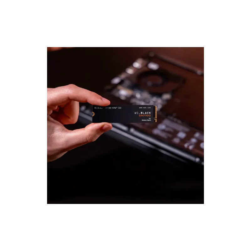 Накопичувач HDD WD (WDS100T4X0E), NVMe, Black