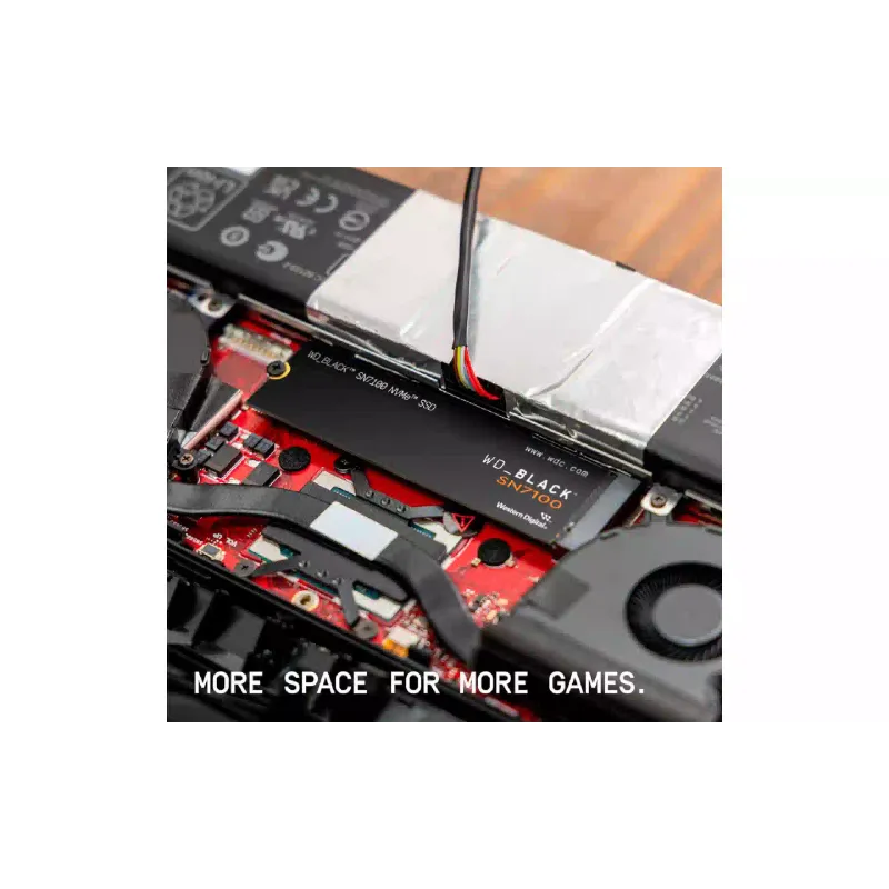 Накопичувач HDD WD (WDS100T4X0E), NVMe, Black