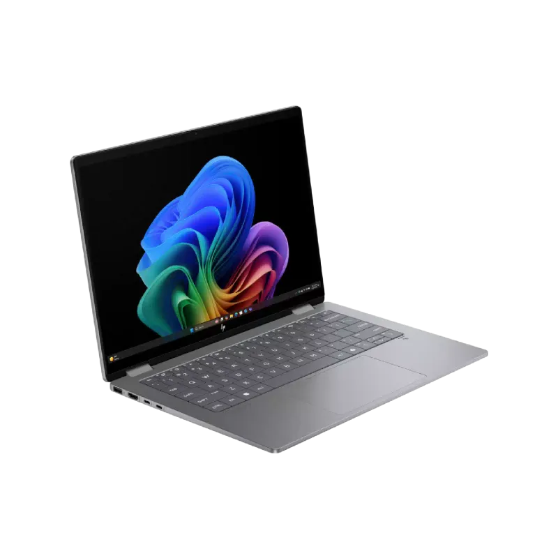 Ноутбук HP OmniBook X Flip NGAI 14" WQXGA+ 32Gb/1Tb/R7 350 AI/Radeon 860M/W11H/BT Meteor Silver 14-fk0010ua (D16H4EA)