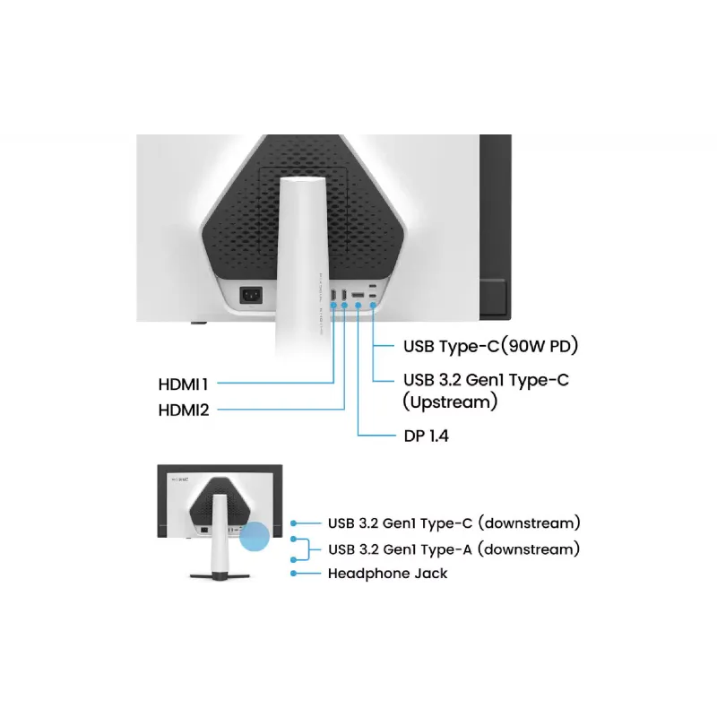 Monitor Benq EX271UZ, White (9H.LP2LA.TBE)