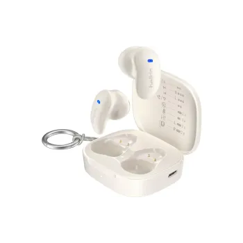 TWS слушалки Belkin Soundform Bolt, Cream (AUC014HQCR)