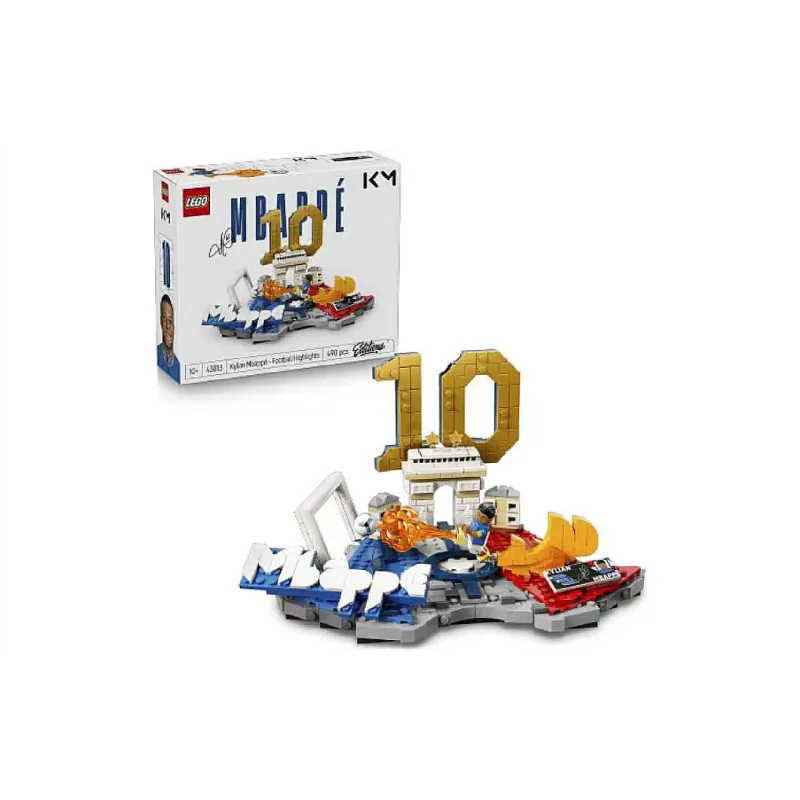 Конструктор LEGO Editions Football Килиан Мбаппе - лучшие моменты футбольных матчей (43013)
