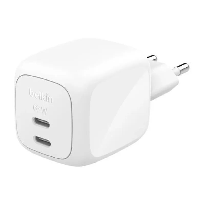 شاحن Belkin, White (WCH020KQWH)