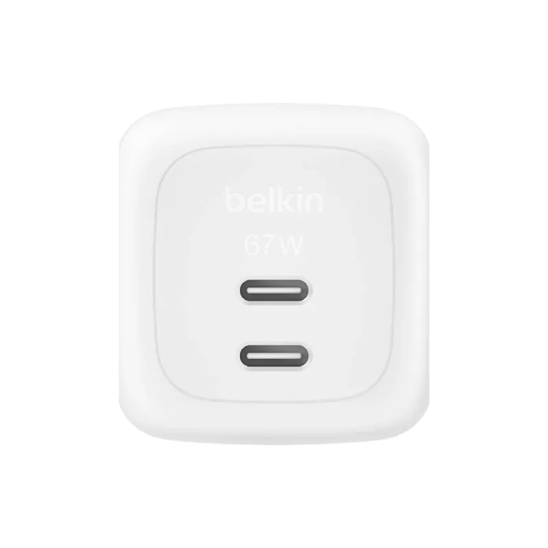 شاحن Belkin, White (WCH020KQWH)