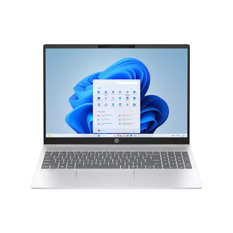 Ноутбук HP OmniBook 5 16" WUXGA 2K 16Gb/1Tb/R5 8540U/AMD Radeon 740M/DOS/BT Glacier Silver 16-bc1009ua (D16D9EA)