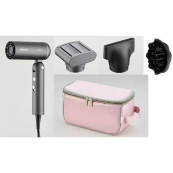 Hair dryer Ardesto Pink Touch (HD-R360PT), 1300 W, Gray