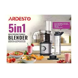 Блендер Ardesto (SBG-MF400B), 1000 мл, 400 Вт, Silver/Black