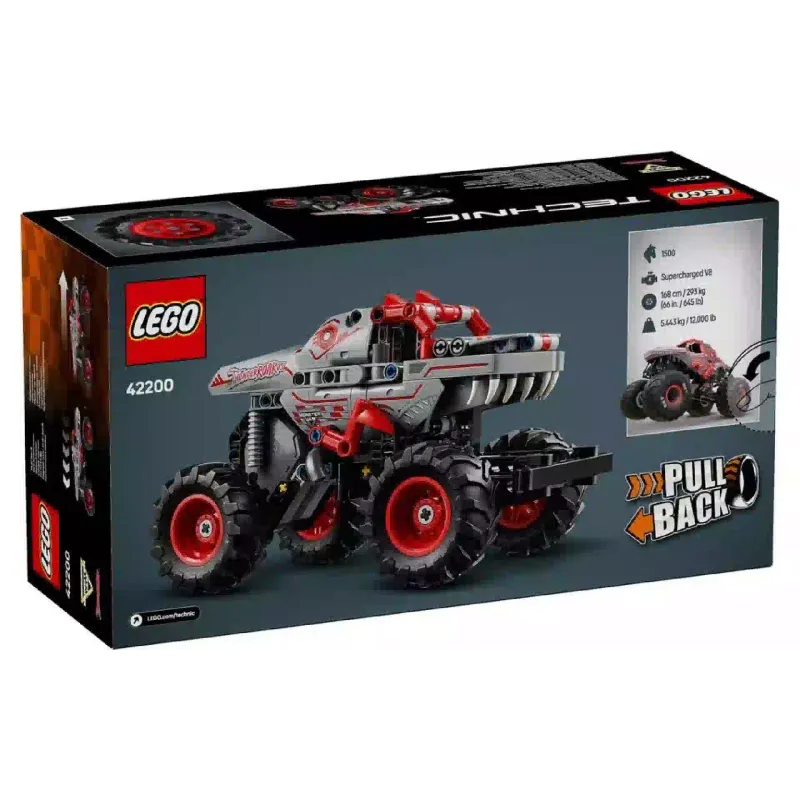 Конструктор LEGO Technic Monster Jam ThunderROARus Pull-Back (42200)