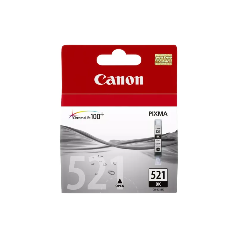 Cartucho Canon CLI-521Bk (2933B004)
