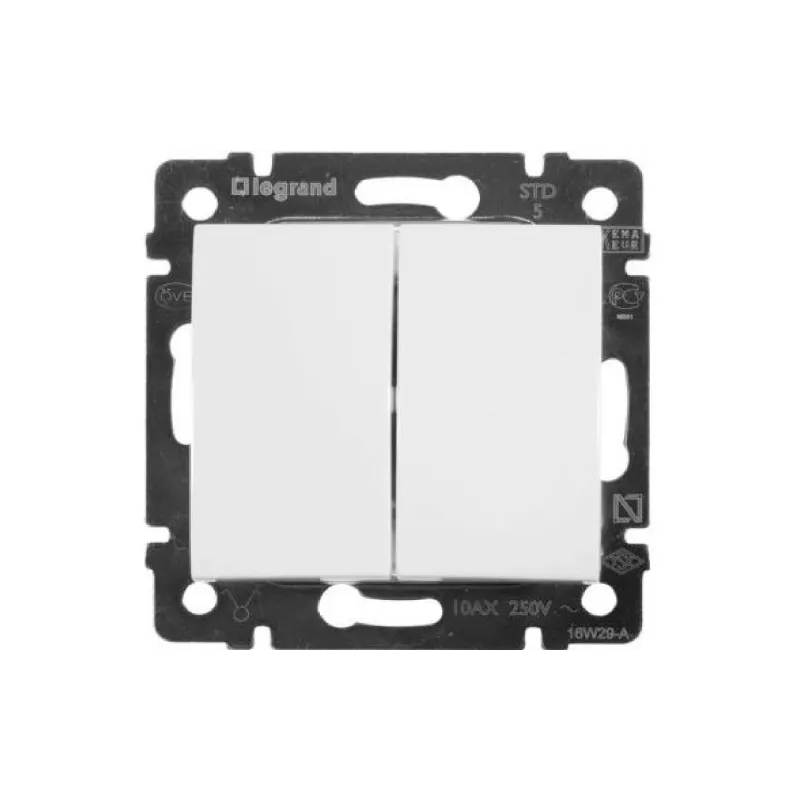 Переключатель Legrand, White (774405)