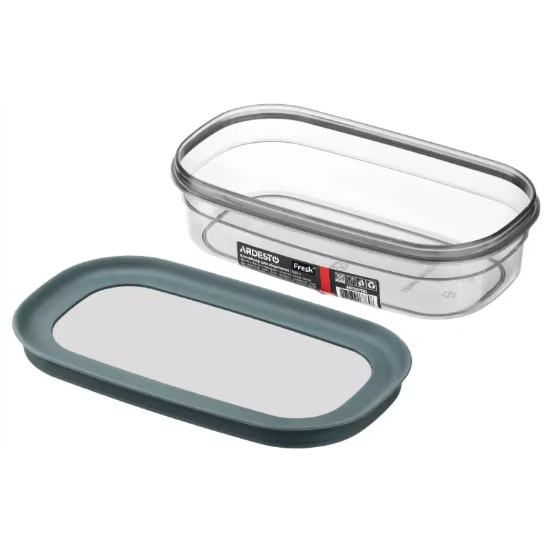 Контейнер за съхранение на храна Ardesto Fresh, Grey (AR1307GG)