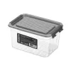 Conjunto de recipientes para armazenamento de alimentos Ardesto Fresh, Grey (AR1304R)