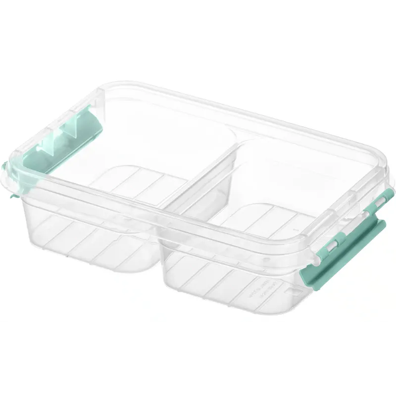 Zweikammer-Lebensmittelbehälter Ardesto Fresh, Light Blue (AR1302B)