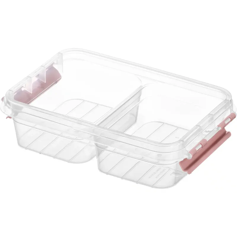 Két rekeszes élelmiszertároló Ardesto Fresh, Pink (AR1302P)