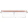 Két rekeszes élelmiszertároló Ardesto Fresh, Pink (AR1302P)