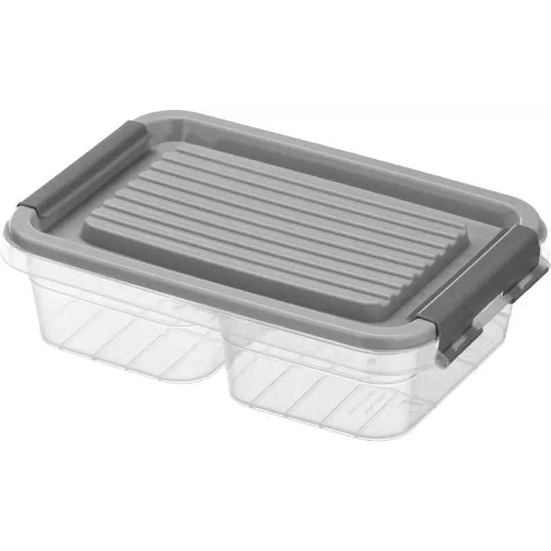 Dvodelna posoda za hrano Ardesto Fresh, Grey (AR1302R)