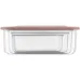 Juego de recipientes para almacenar alimentos Ardesto Fresh, Pink (AR1312P)