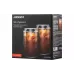 Склянка Ardesto Jar (AR2650BGR), 500 мл, боросиликатне скло, 2 шт, Transparent