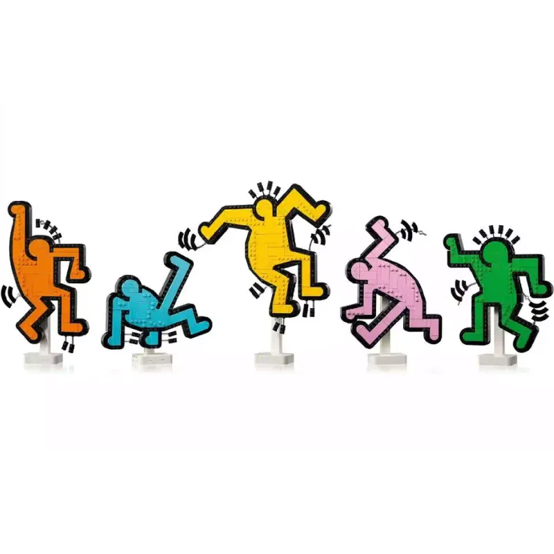 Konstruktőr LEGO Art Keith Haring Dancing Figures (31216)
