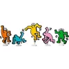 Konstruktőr LEGO Art Keith Haring Dancing Figures (31216)
