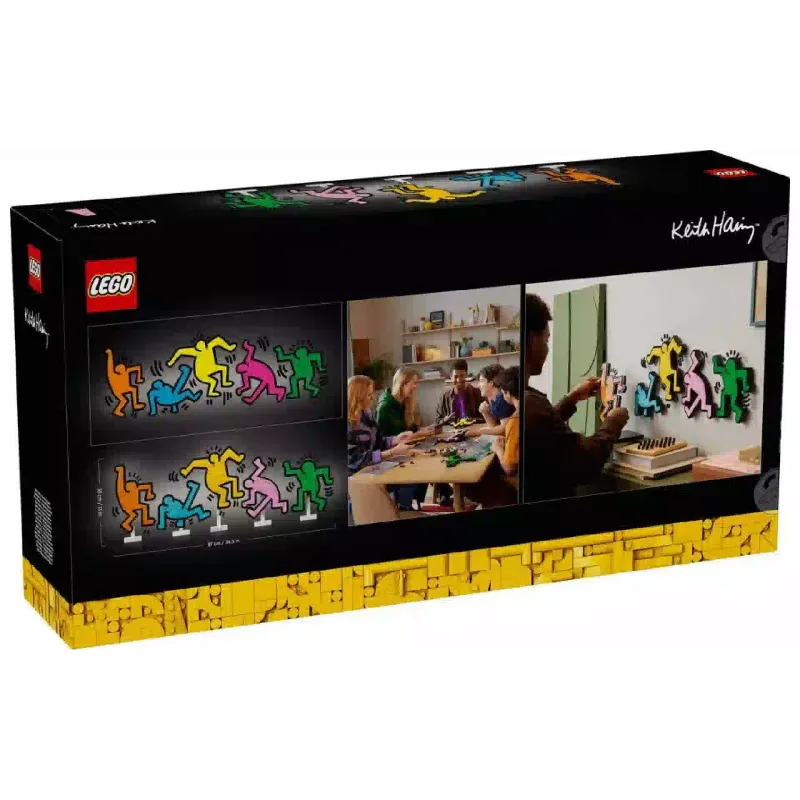 Konstruktőr LEGO Art Keith Haring Dancing Figures (31216)