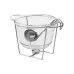 Gőzasztal Ardesto Black Mars, Transparent (AR2416FW)