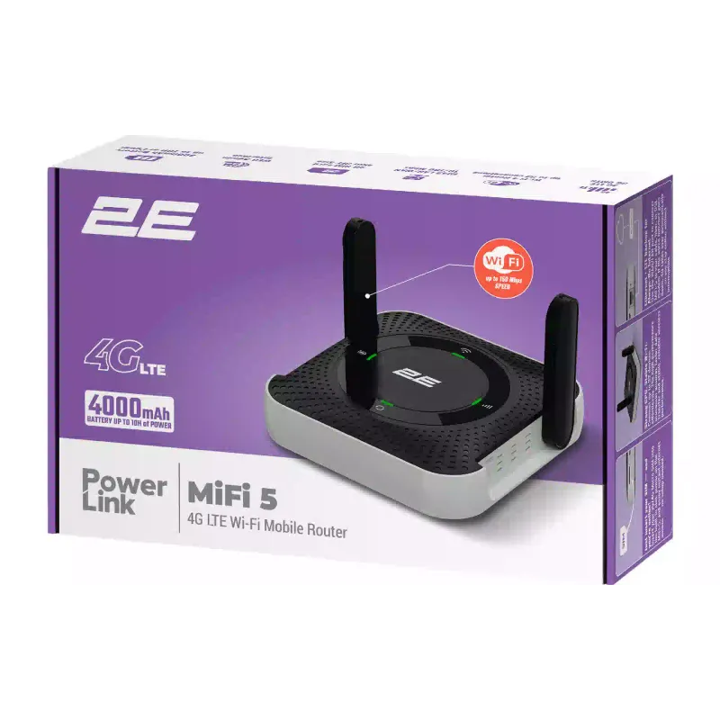 Roteador móvel 2E 4000 mAh (794300866700)