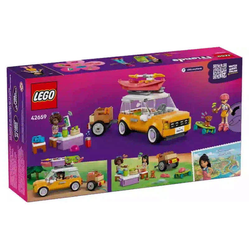 Construtor LEGO Friends Friendship Road-Trip Travel Car (42659)