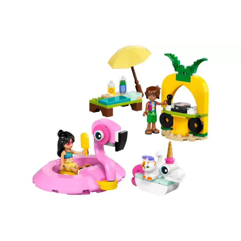 Construtor LEGO Friends Unicorn & Flamingo Pool Party (42658)