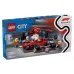 Конструктор LEGO City F1 Pit Stop & Pit Crew with Ferrari Car (60443)