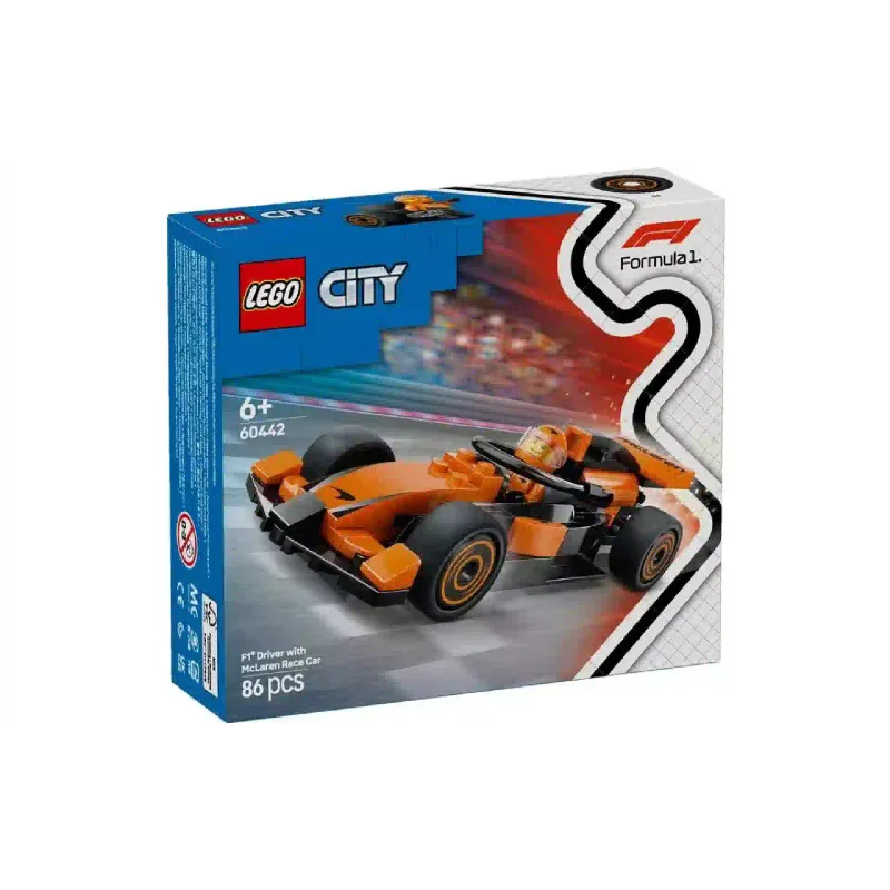 Constructor LEGO City F1 Driver with McLaren Race Car (60442)