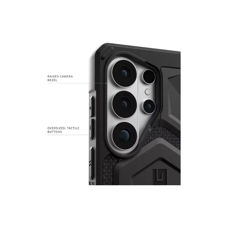 قضية UAG Ultra, Monarch Pro with Magnet, Kevlar Black (214513113940)