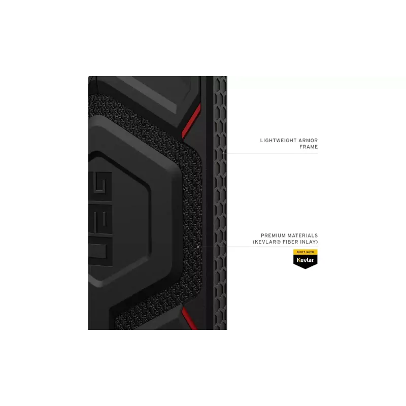 قضية UAG Ultra, Monarch Pro with Magnet, Kevlar Black (214513113940)